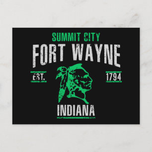 Fort Wayne Postcard