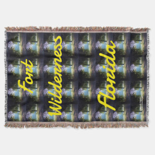 FORT WILDERNESS, FLORIDA  THROW BLANKET