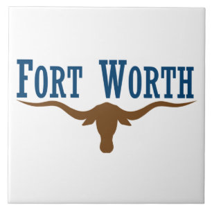 Fort Worth city flag Tile