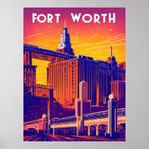Fort Worth, City in Vibrant Colours, Travel