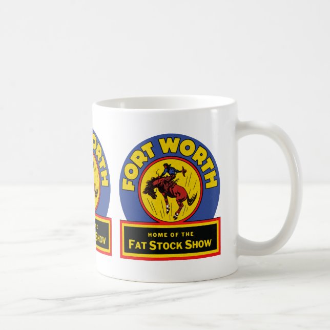 Fort Worth Fat Stock Show Coffee Mug (Right)