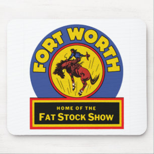 Fort Worth Fat Stock Show Mouse Mat