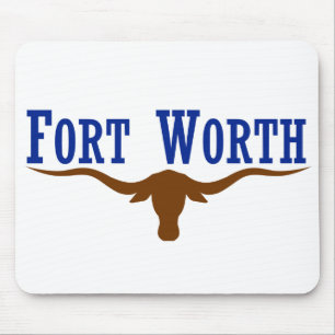 Fort Worth Flag Mouse Mat
