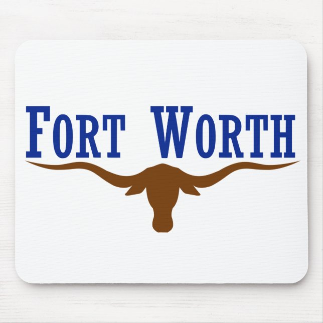 Fort Worth Flag Mouse Mat (Front)
