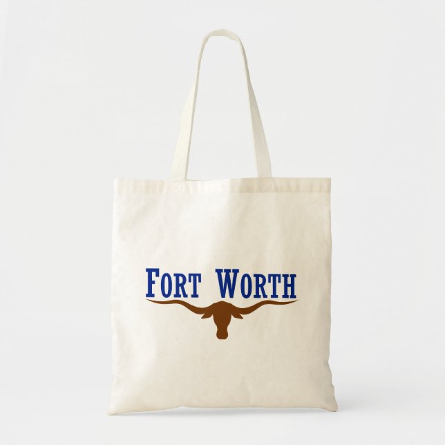 Fort Worth Flag Tote Bag (Front)