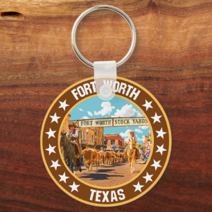 Fort Worth Key Ring