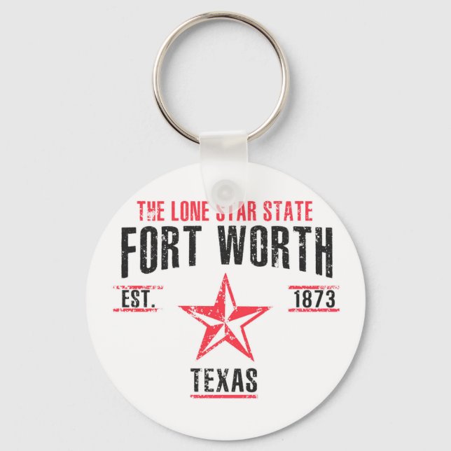 Fort Worth Key Ring (Front)