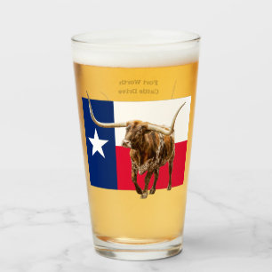 Fort Worth Longhorn, Beer Glass
