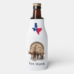 Fort Worth Longhorns & Trail of Fame Bottle Cooler