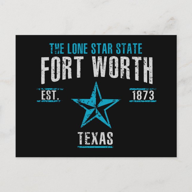 Fort Worth Postcard (Front)