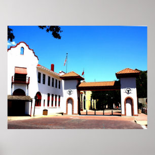 Fort Worth Stockyards Poster