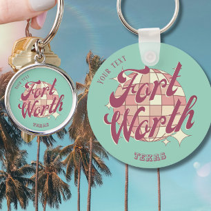 Fort Worth Texas accessory gift  Key Ring
