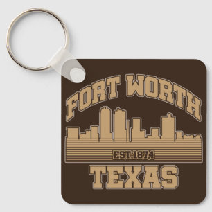 Fort Worth,Texas Key Ring