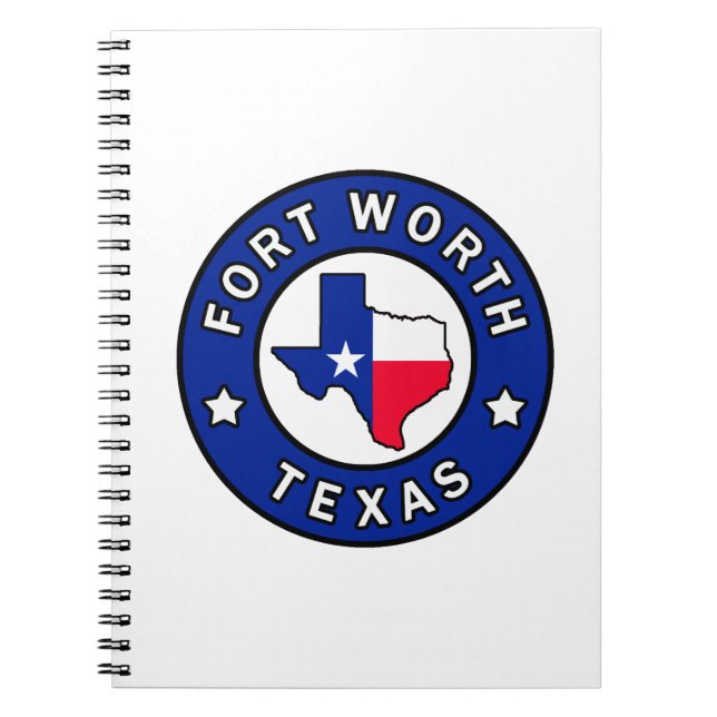 Fort Worth Texas Notebook (Front)
