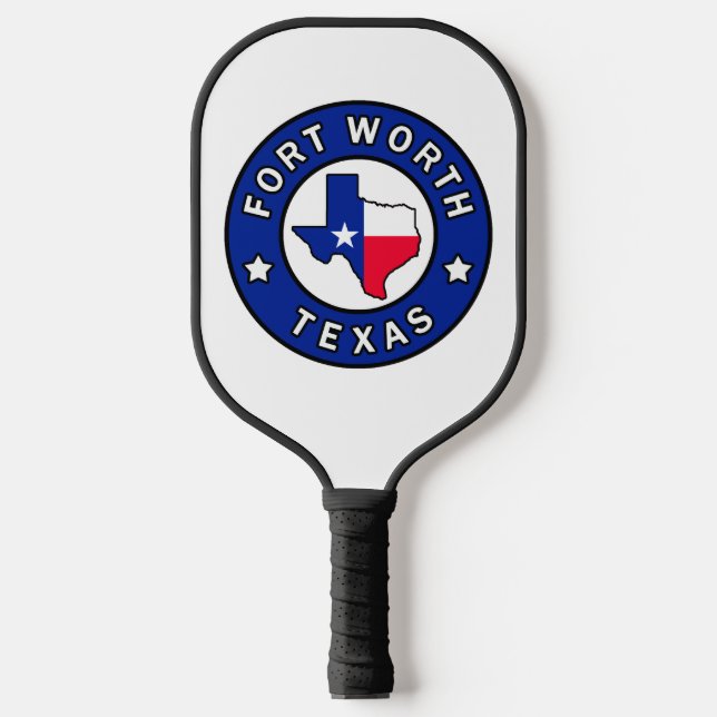Fort Worth Texas Pickleball Paddle (Front)