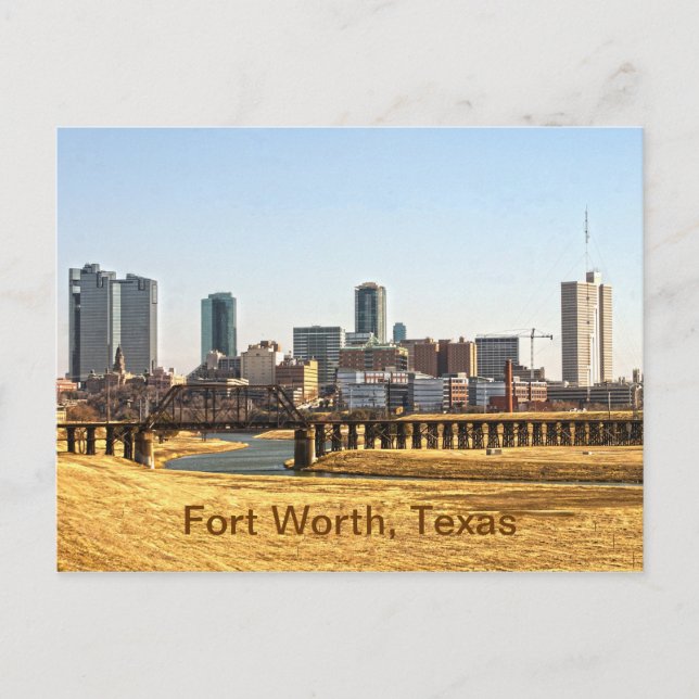 Fort Worth, Texas Postcard (Front)