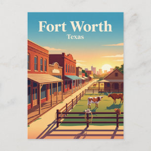 Fort Worth, Texas Postcard