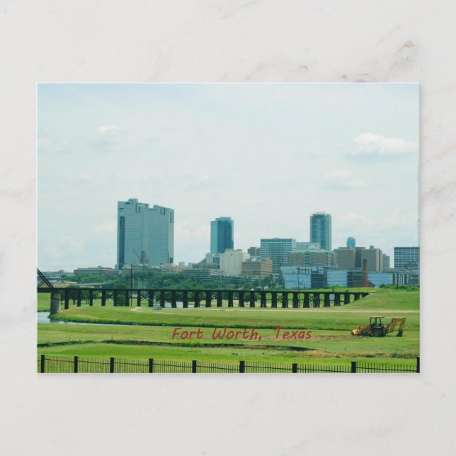 Fort Worth Texas Postcard (Front)