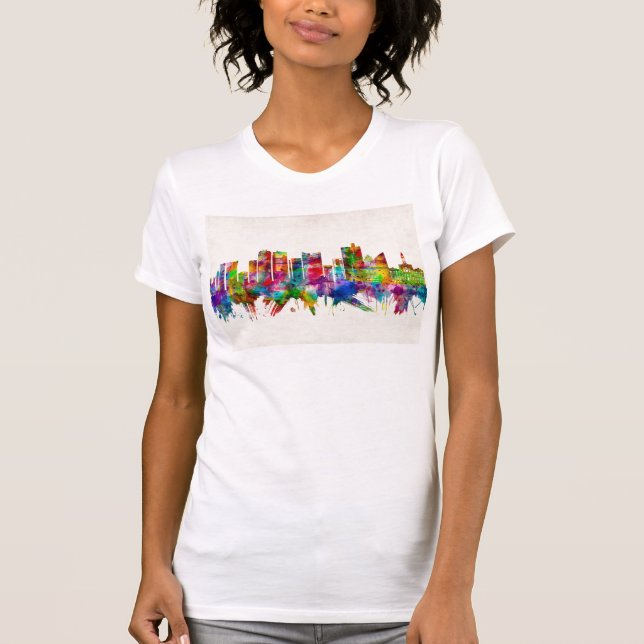 Fort Worth Texas Skyline T-Shirt (Front)
