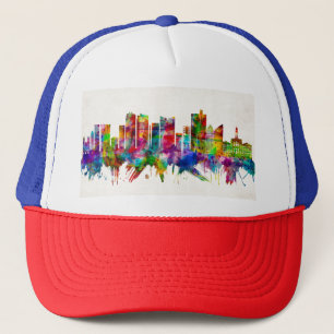 Fort Worth Texas Skyline Trucker Hat