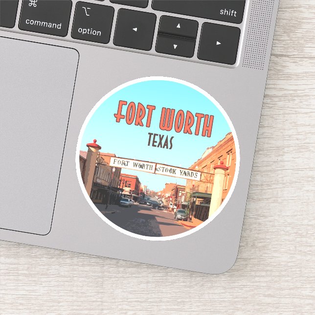 Fort Worth Texas Stock Yards Vintage (Detail)