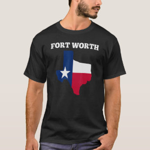 Fort Worth Texas  Texas Graphic Tees Texas Flag Ma