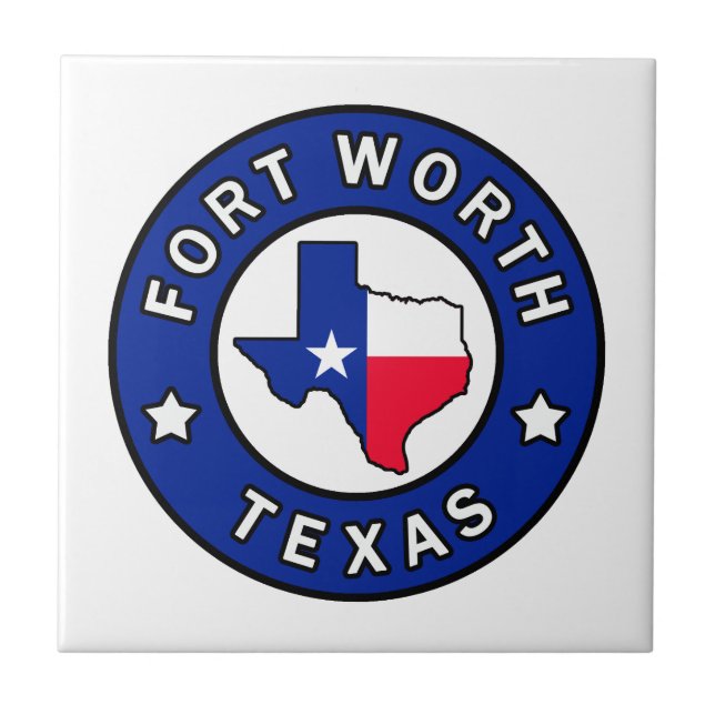 Fort Worth Texas Tile (Front)