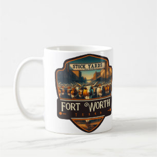 Fort Worth, Texas Vintage Coffee Mug