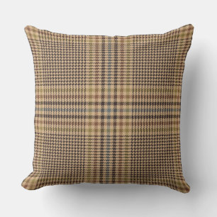 Forth Antique Glen Check Plaid Pattern Cushion