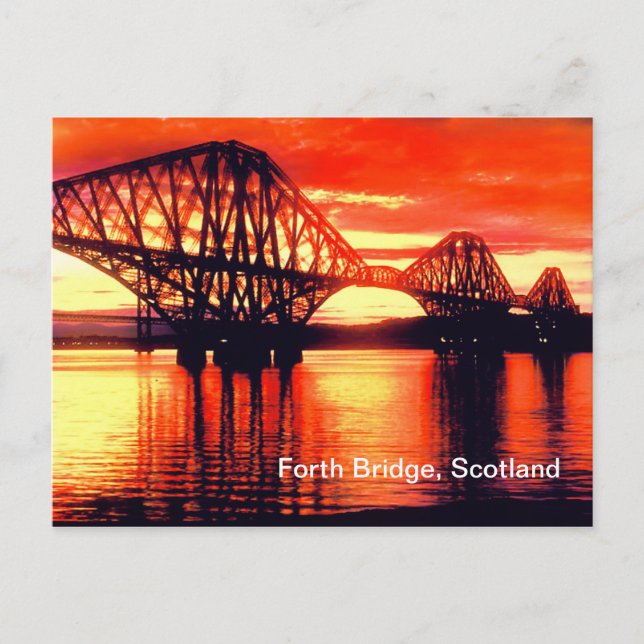 Forth bridge postcard (Front)