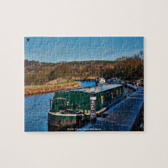 Forth Clyde Canal Scotland Jigsaw Puzzle (Horizontal)