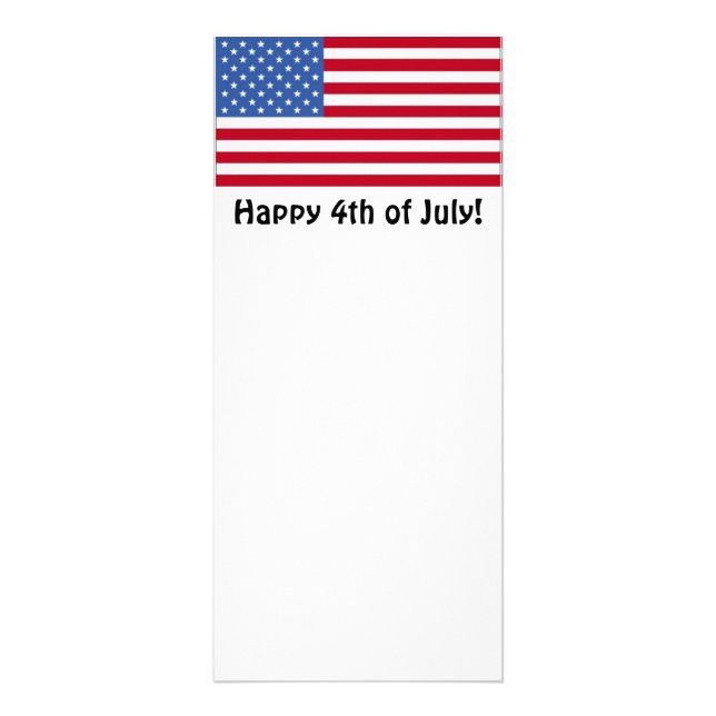 Forth of July Rack Card (Front)