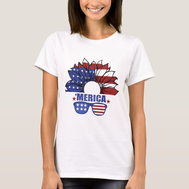 forth of July shirt for woman (Front)