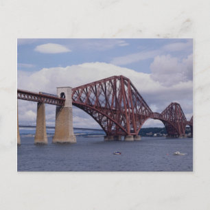 Forth Rail Bridge, Scotland Postcard