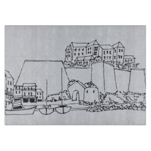 Fortified City of Calvi Corsica, France Cutting Board