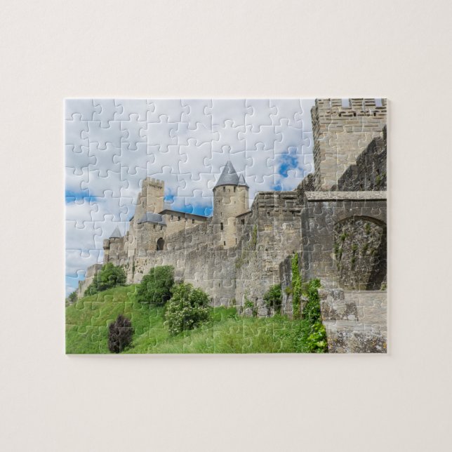 Fortified City Of Carcassonne Jigsaw Puzzle (Horizontal)