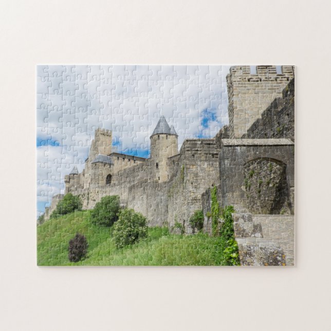 Fortified City Of Carcassonne Jigsaw Puzzle (Horizontal)