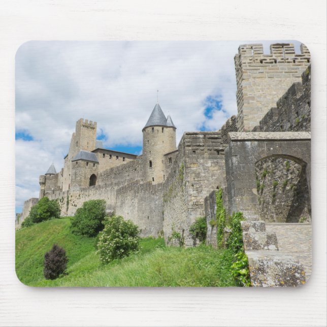 Fortified City Of Carcassonne Mouse Mat (Front)