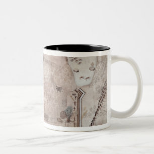 Fortified Encampment, Puerto Rico Two-Tone Coffee Mug