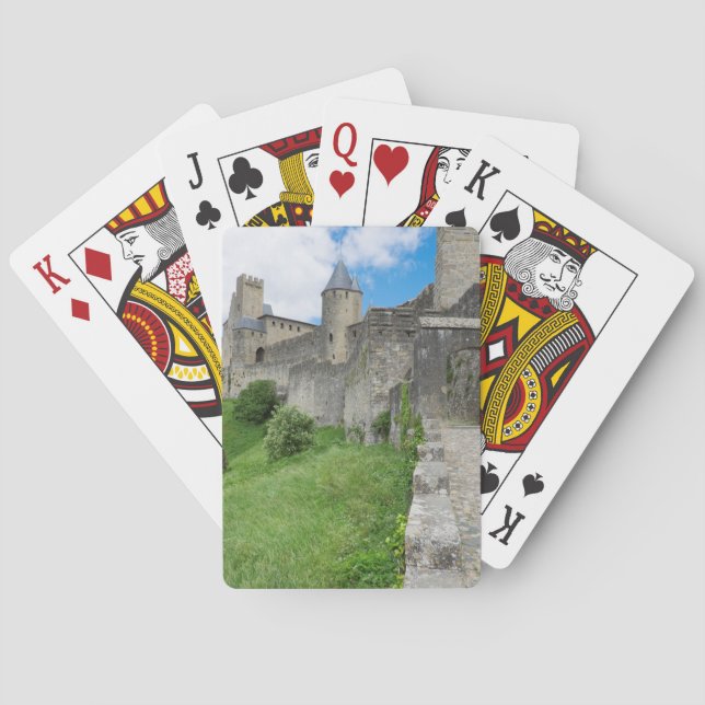 Fortified Wall of Carcassonne Playing Cards (Back)