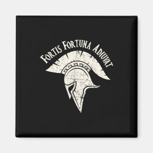 Fortis Fortuna Adiuvat Fortune Favours Tattoo Magnet