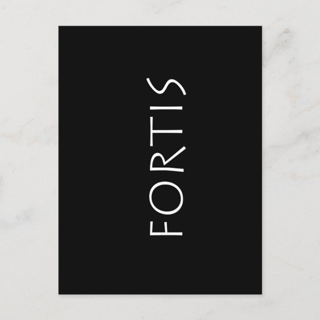 Fortis Postcard (Front)