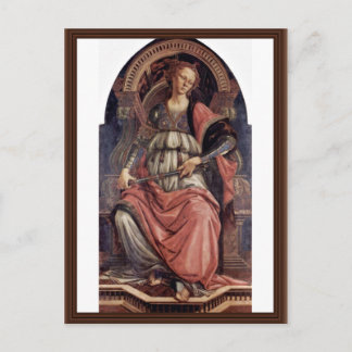 Fortitudo By Botticelli Sandro (Best Quality) Postcard