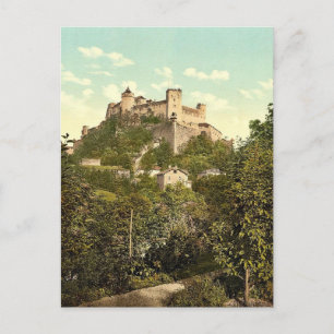 Fortress High-Salzburg (i.e., Hohensalzburg), Salz Postcard