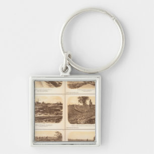 Forts, batteries, Atlanta, Ga Key Ring