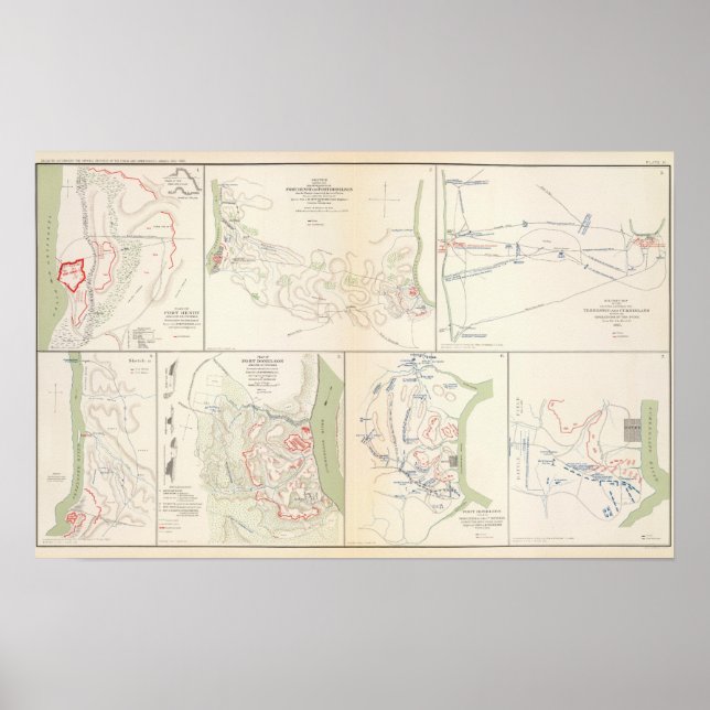Forts Henry & Donelson Poster (Front)