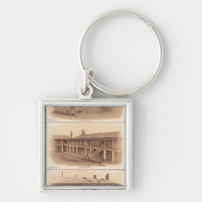 Forts Sumter & Moultrie Key Ring (Front)