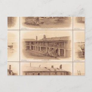 Forts Sumter & Moultrie Postcard