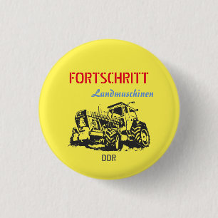 Fortschritt Design DDR 3 Cm Round Badge