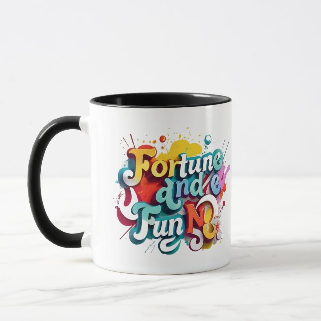 "Fortune and Fun" Mug (Left)